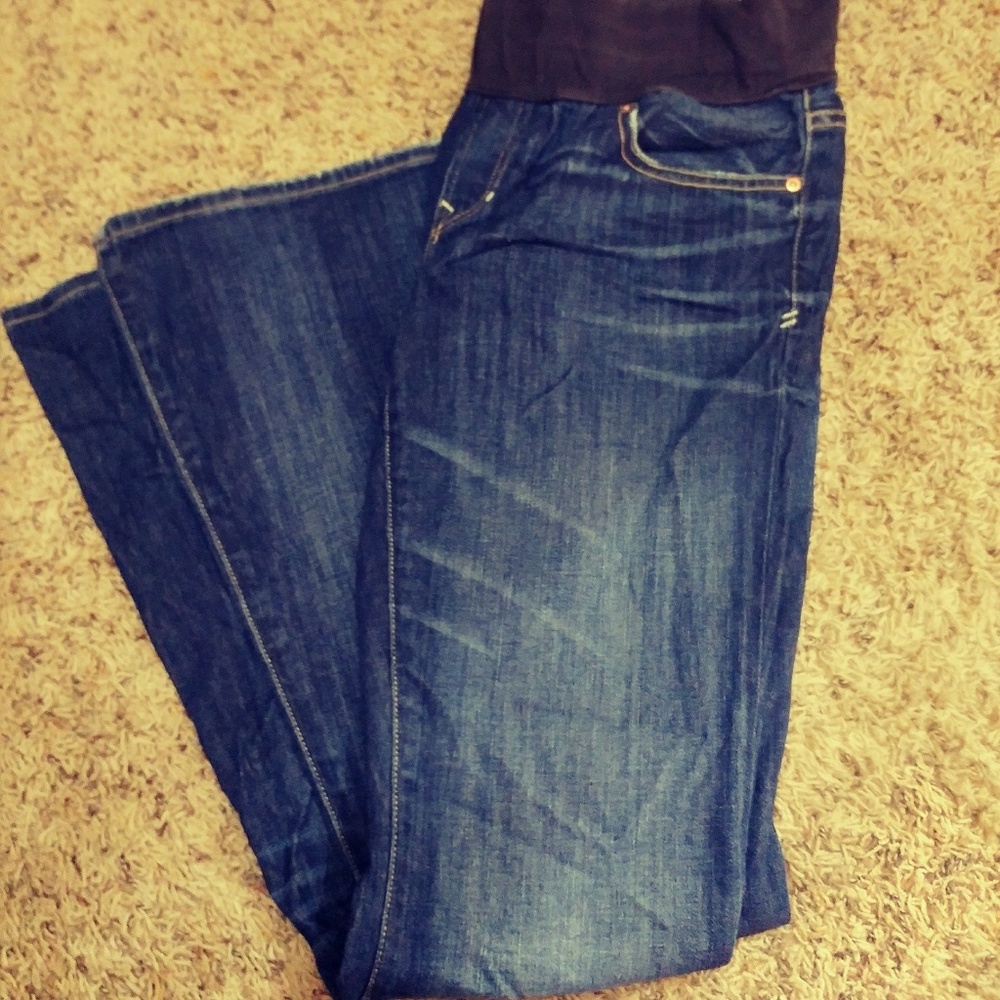 Gap 28/6 Maternity Flare Jeans